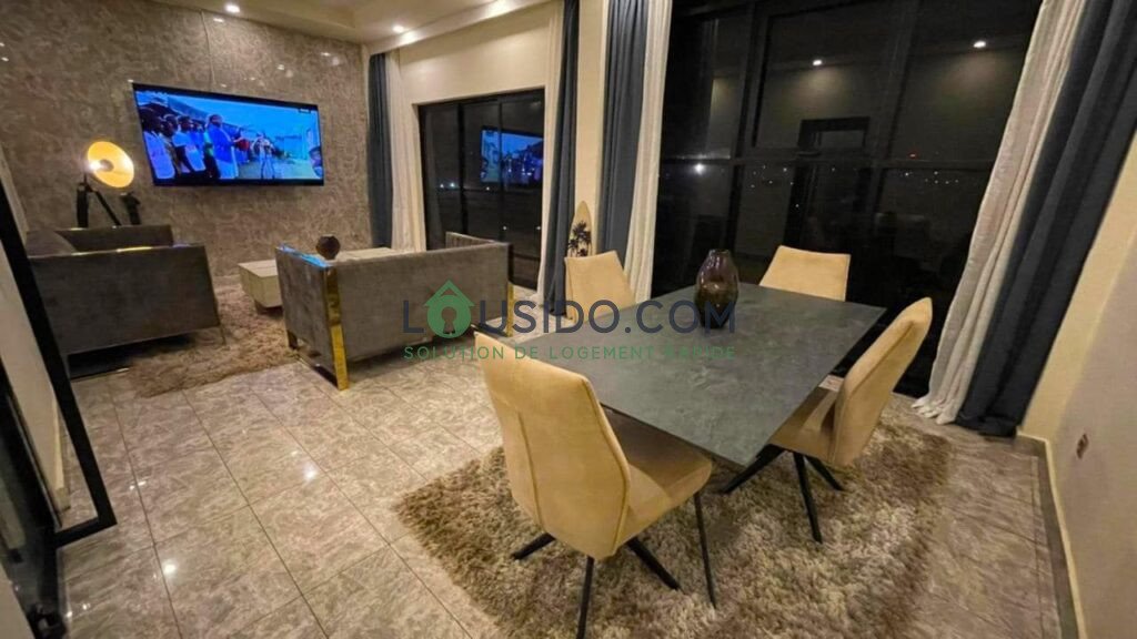 Appartement meublé avec piscine et salle de sport Yaounde